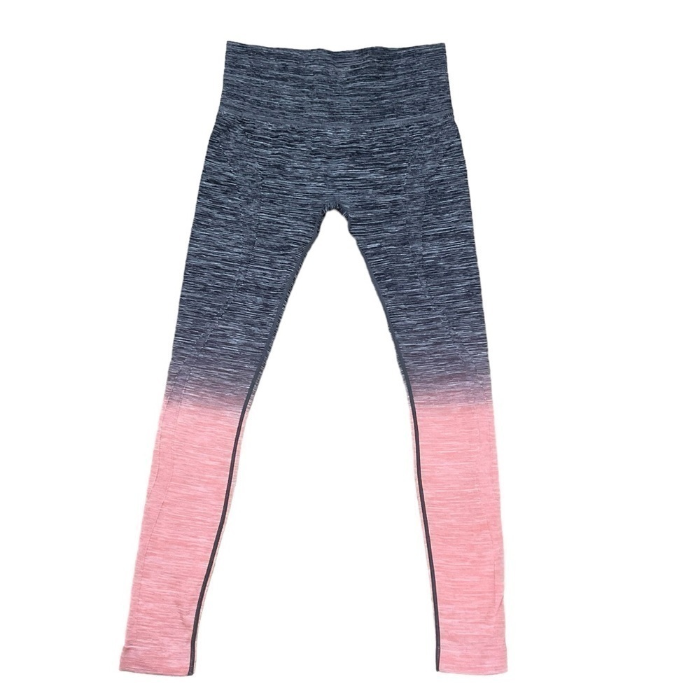 Electric Yoga By Stephanie Bohbot Barney’s New York Gray Peach Leggings XS/S